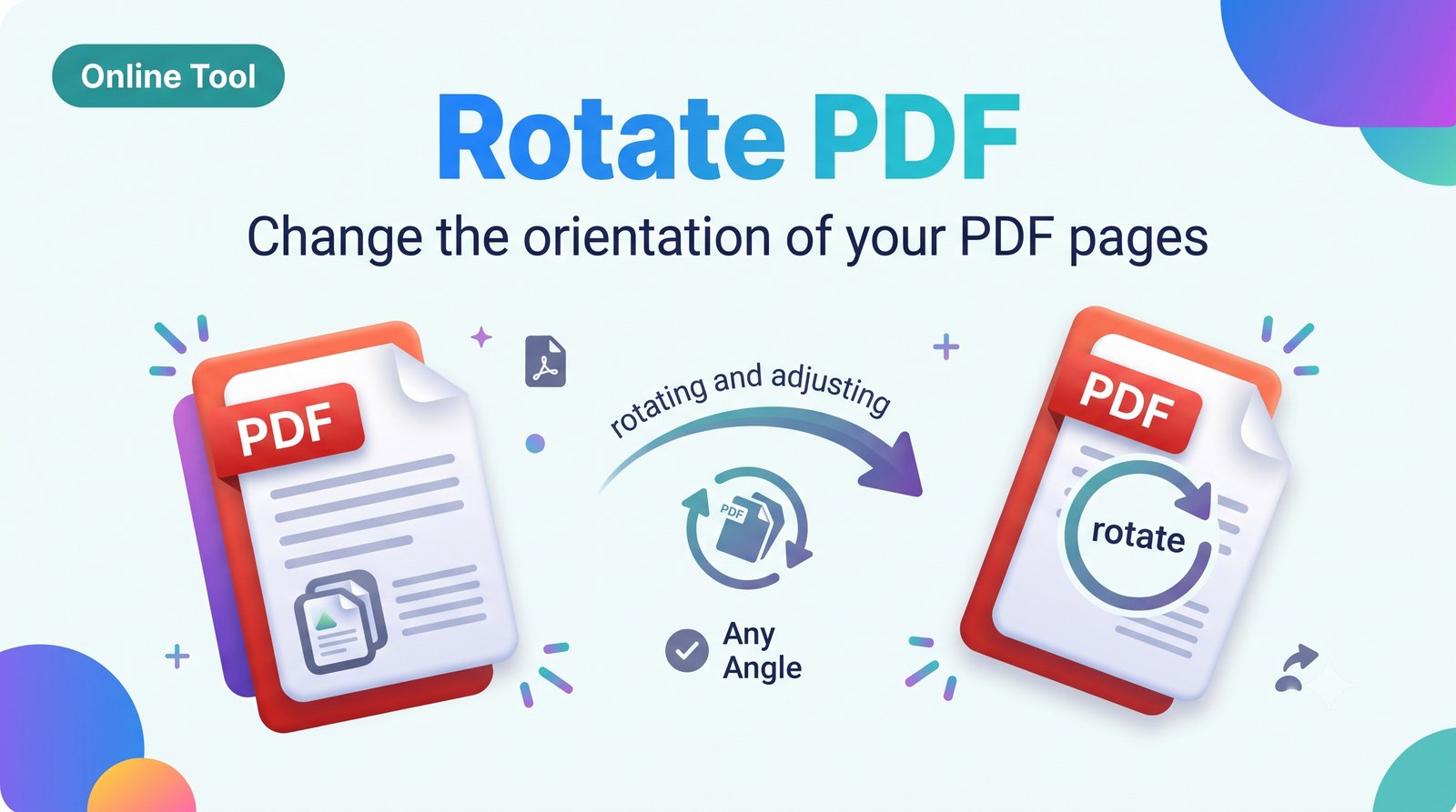 Rotate PDF – Rotate PDF Pages 90, 180 or 270 Degrees Online Free